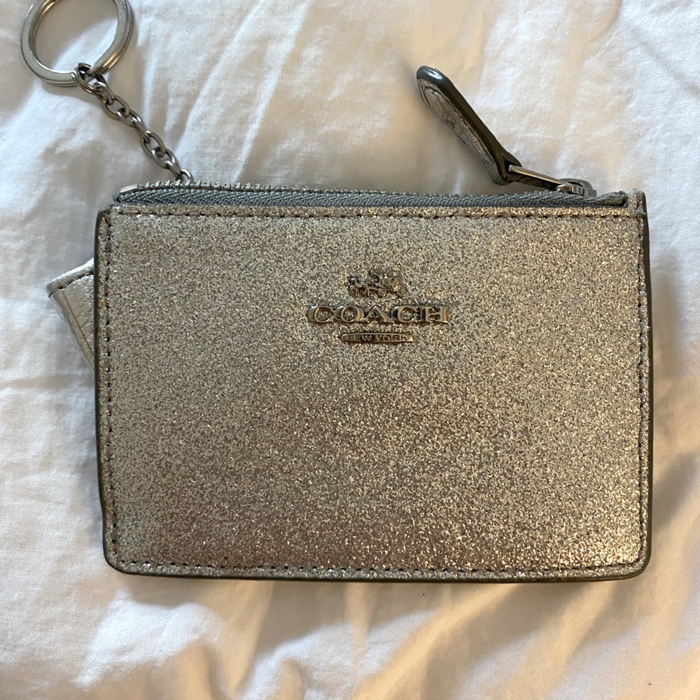 Coach Silver Cardholder
